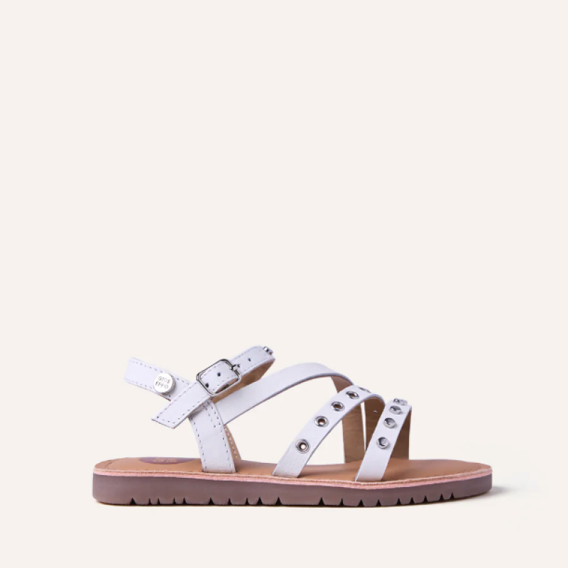 Gioseppo - SANDALI PELLE BORCHIE E OCCHIELLI AWASI<br>dal 32 al 39